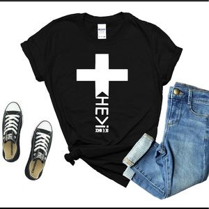 Unisex He Greater than I T-shirt